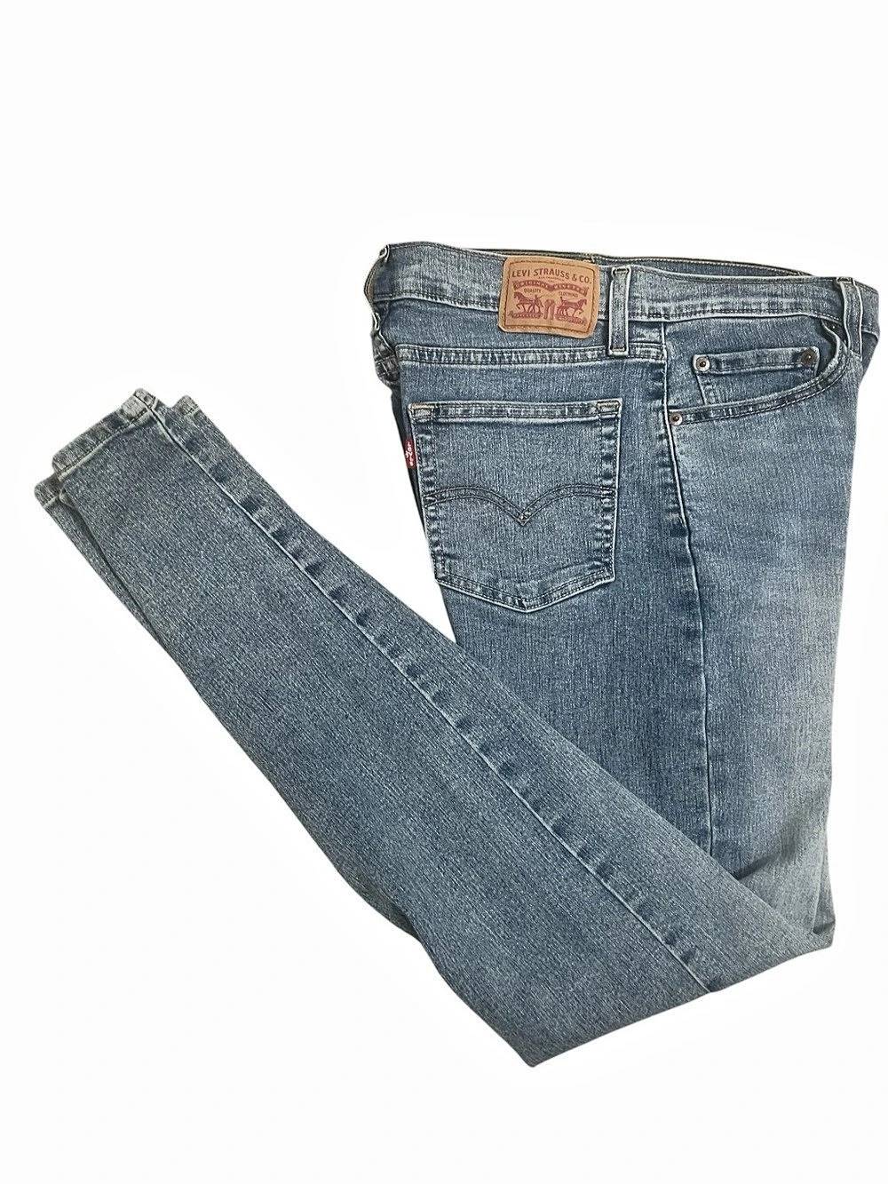 Levi's 724 High Rise Straight Leg Denim Waist 27 x32